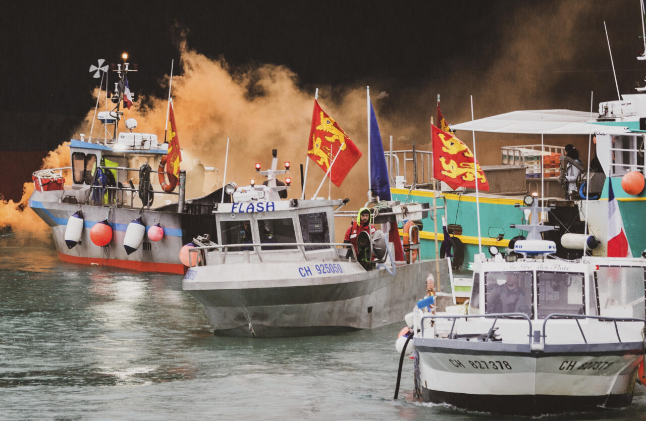 French anger over waiting for British fish