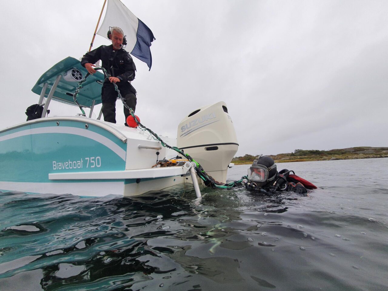Unknown wrecks explored on the West Coast
