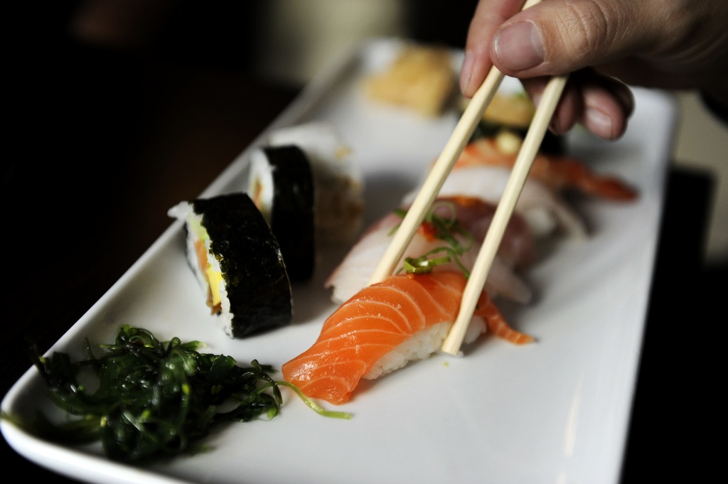 Arsenic can be found in seaweed